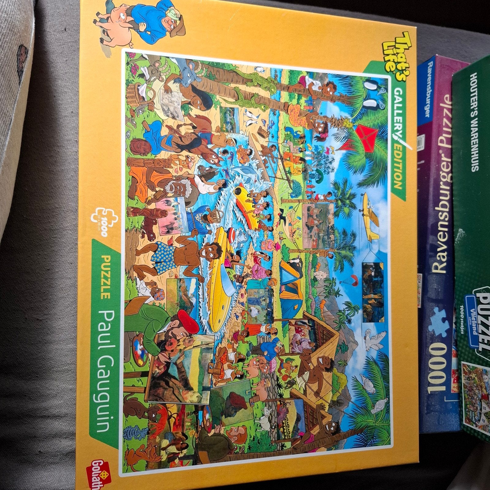 puzzels, Ophalen, 500 t/m 1500 stukjes, Gebruikt
