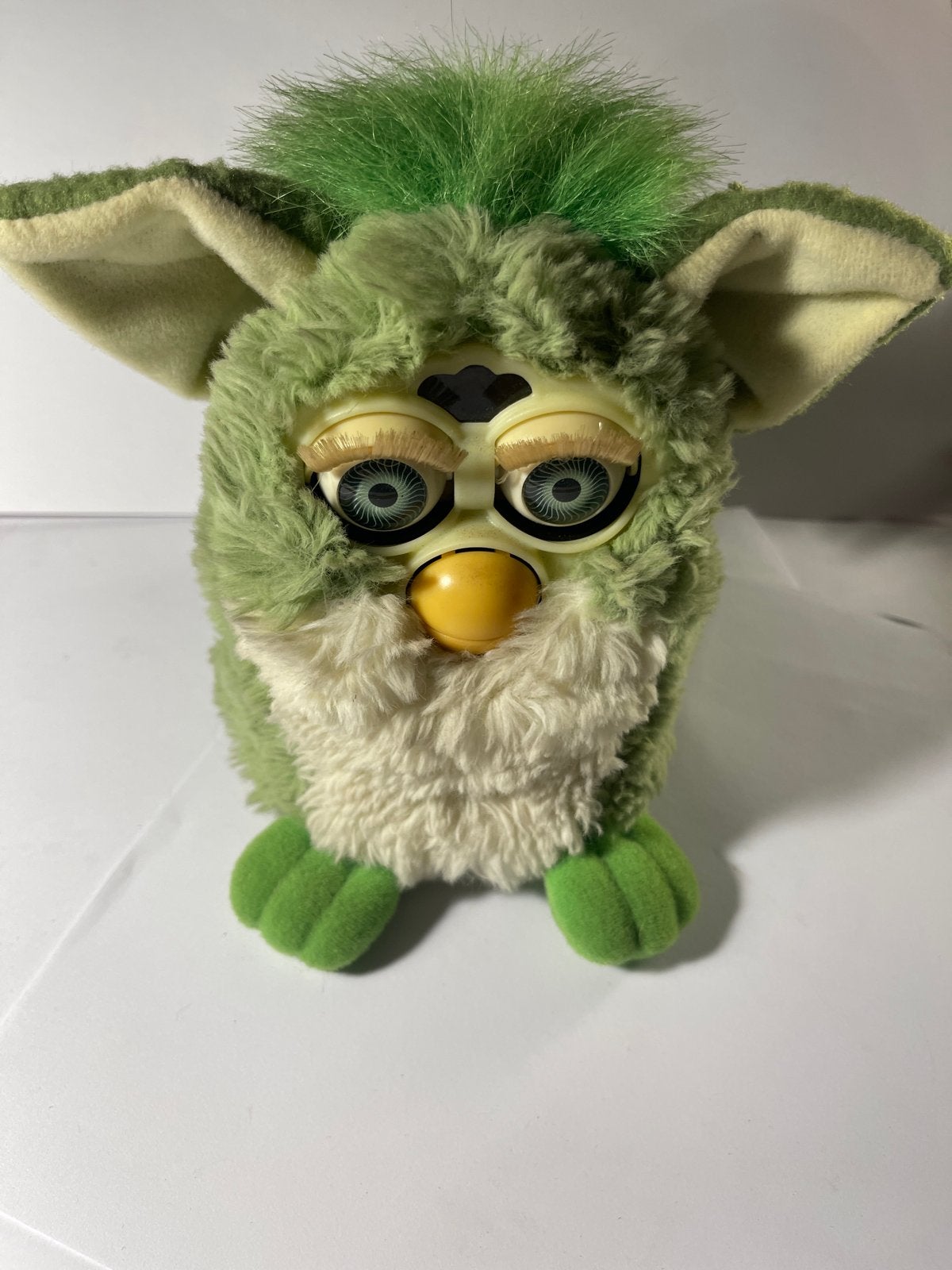 Vintage Furby uit 1998 - Groen, Verzamelen, Verzenden, Zo goed als nieuw