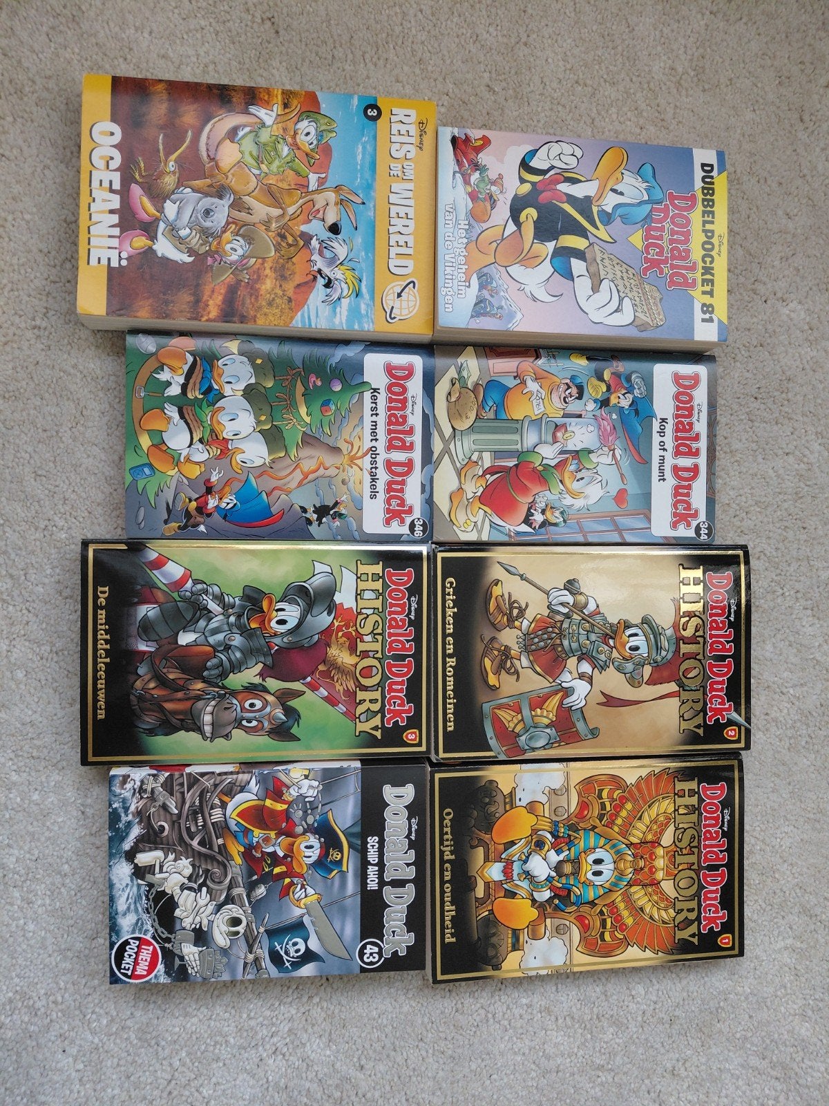 Donald Duck stripboeken - Diverse edities, Ophalen