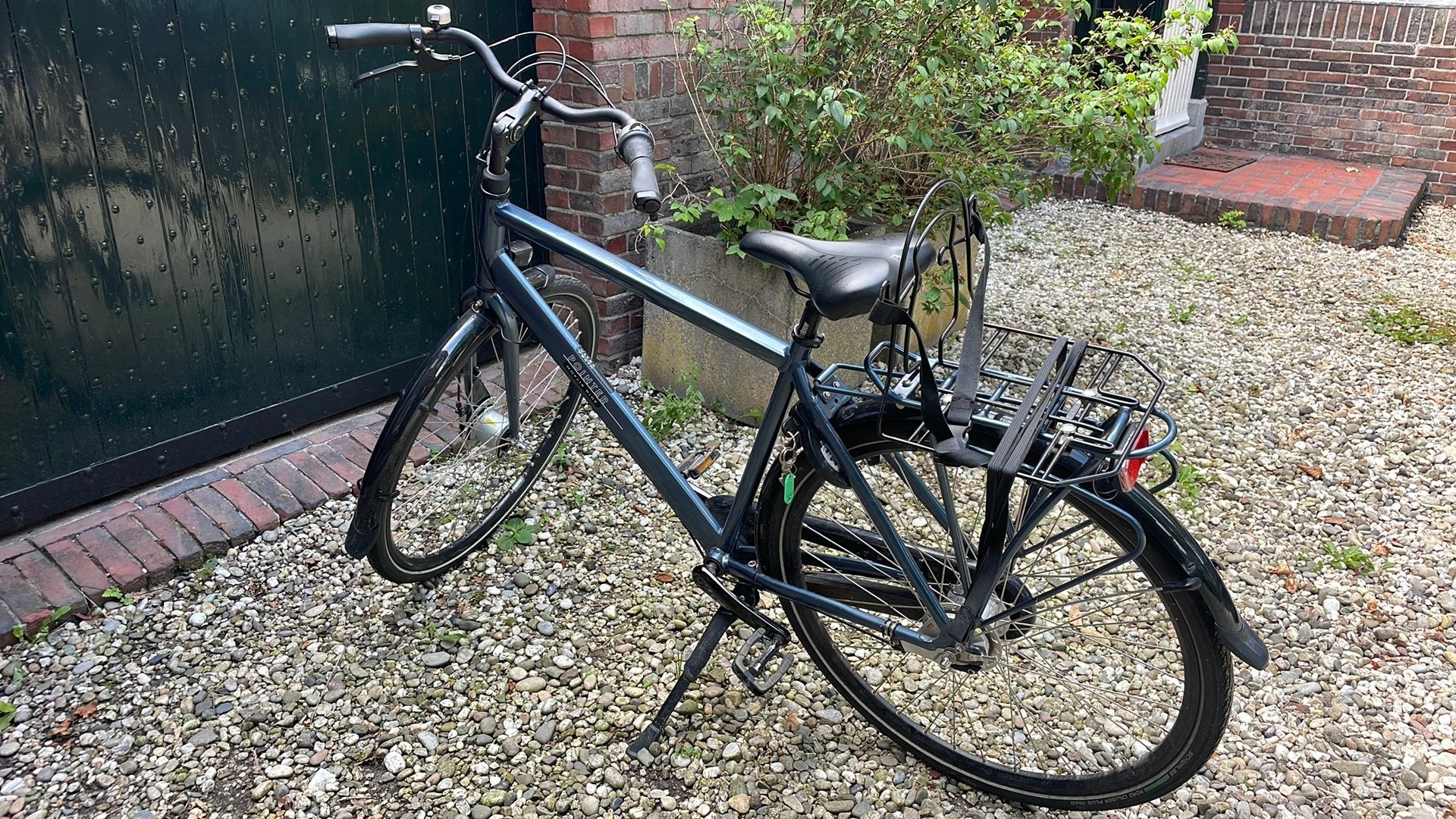 Pointer herenfiets, Fietsen en Brommers, Versnellingen, Zo goed als nieuw, Trommelrem, Ophalen