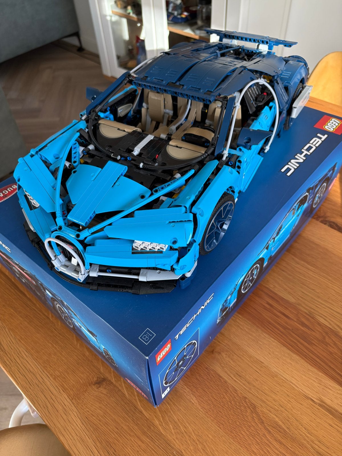 LEGO Technic Bugatti Chiron 42083, Ophalen, Zo goed als nieuw, Overige merken
