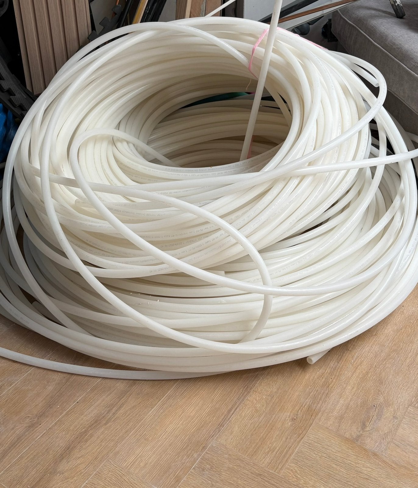 Vloerverwamingbuizen, Ophalen, Overige materialen, Minder dan 20 mm, 6 meter of meer