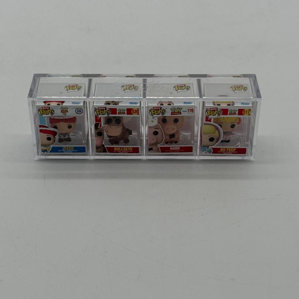 Bitty Pop! Toy Story 4 - 4 stuks - met case, Ophalen of Verzenden, Zo goed als nieuw