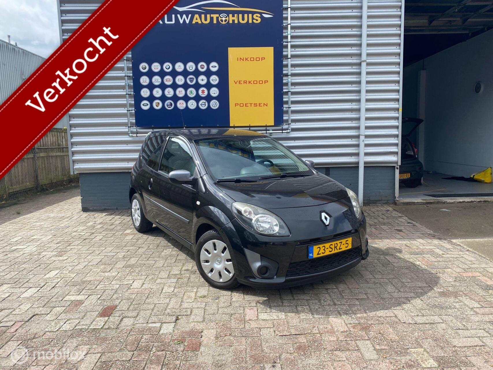 Renault Twingo 1.2-16V Collection|2011|NWE APK|Airco|Cruise, Gebruikt, 4 cilinders, 4 stoelen, Zwart