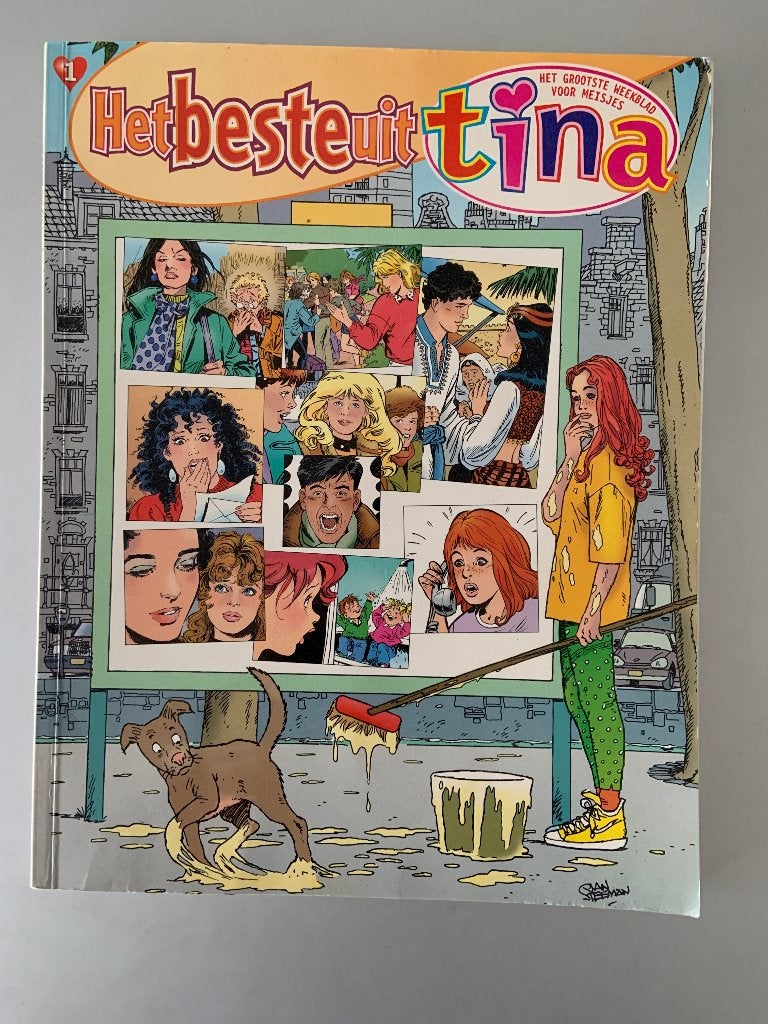 strip "Het beste uit Tina", Eén stripboek, Ophalen of Verzenden, Gelezen