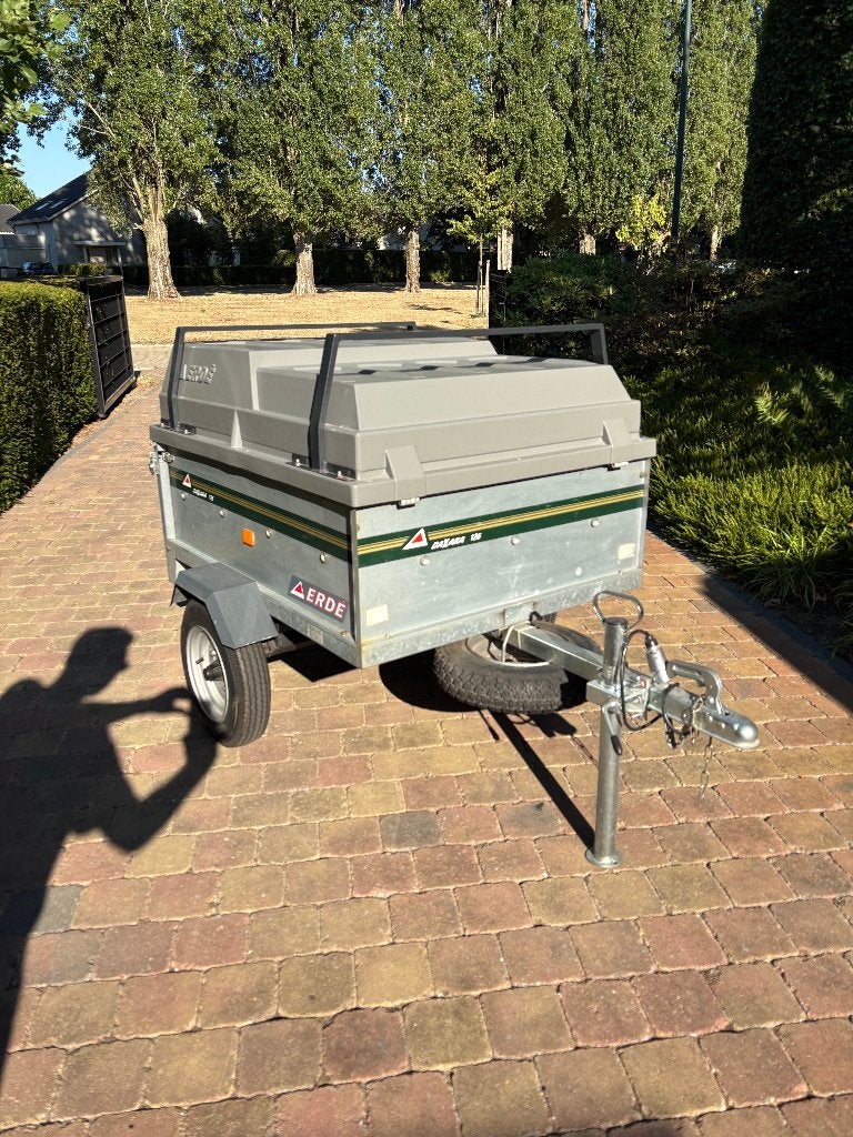 Zeer nette Daxara / Erde 126 bagagewagen + handige extra's, Ophalen, Gebruikt