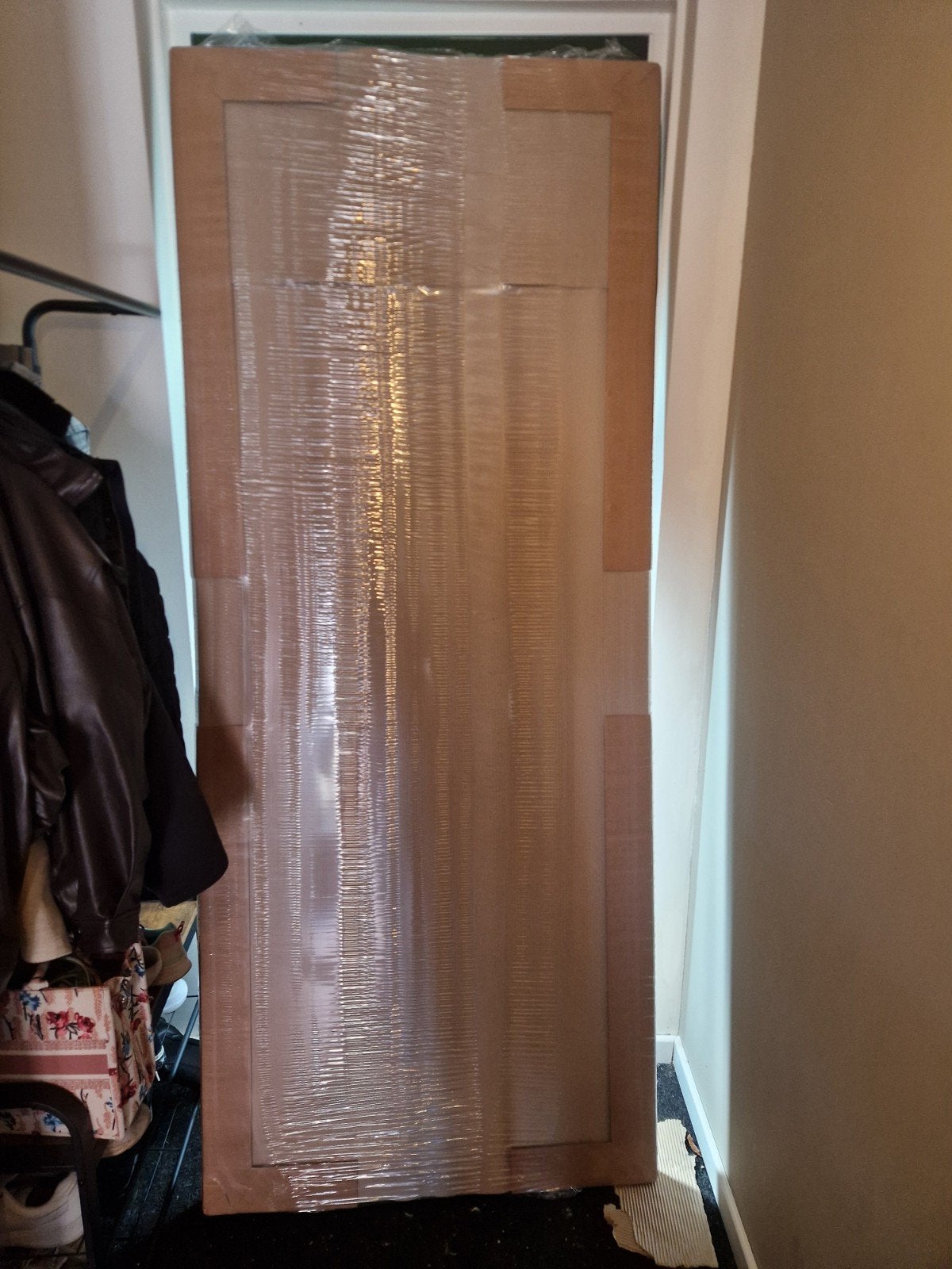 Nieuwe opdek binnendeur links draaiend., Ophalen, 80 tot 100 cm, 215 cm of meer, Binnendeur