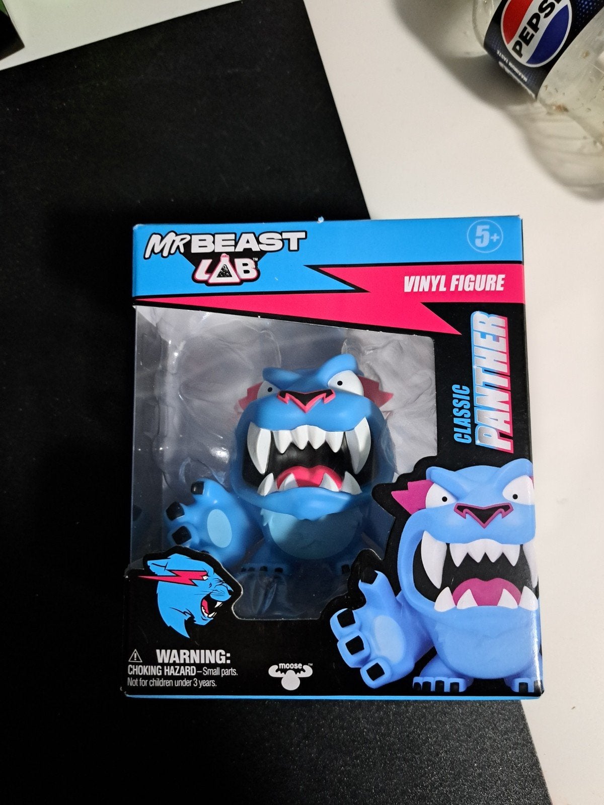 MrBeast Lab Classic Panther Vinyl Figuur - Nieuw in doos, Ophalen of Verzenden, Nieuw