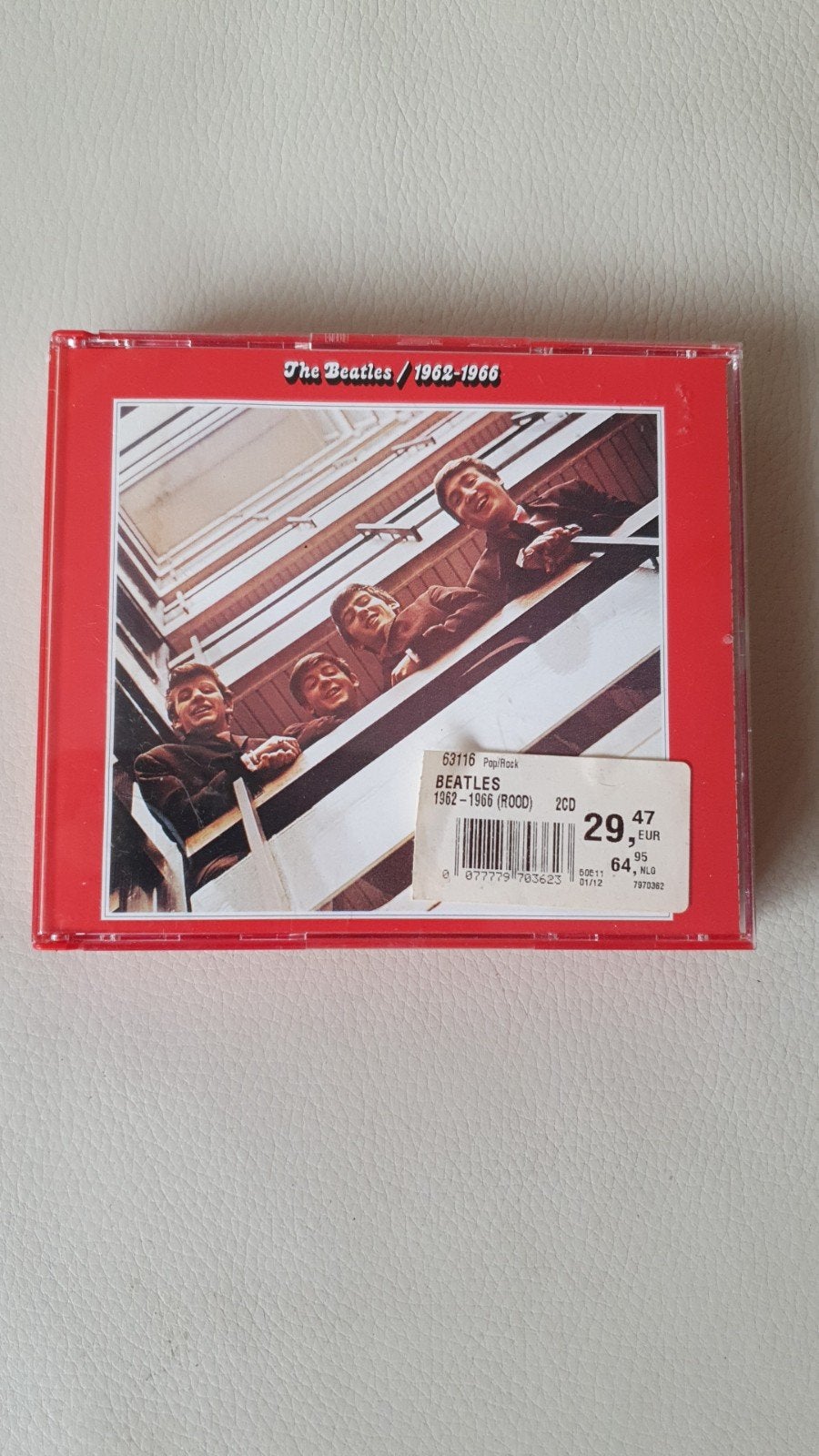 The Beatles - 1962-1966 (Rood Album) 2CD, Rock, Ophalen of Verzenden, Zo goed als nieuw, Verzamelalbum