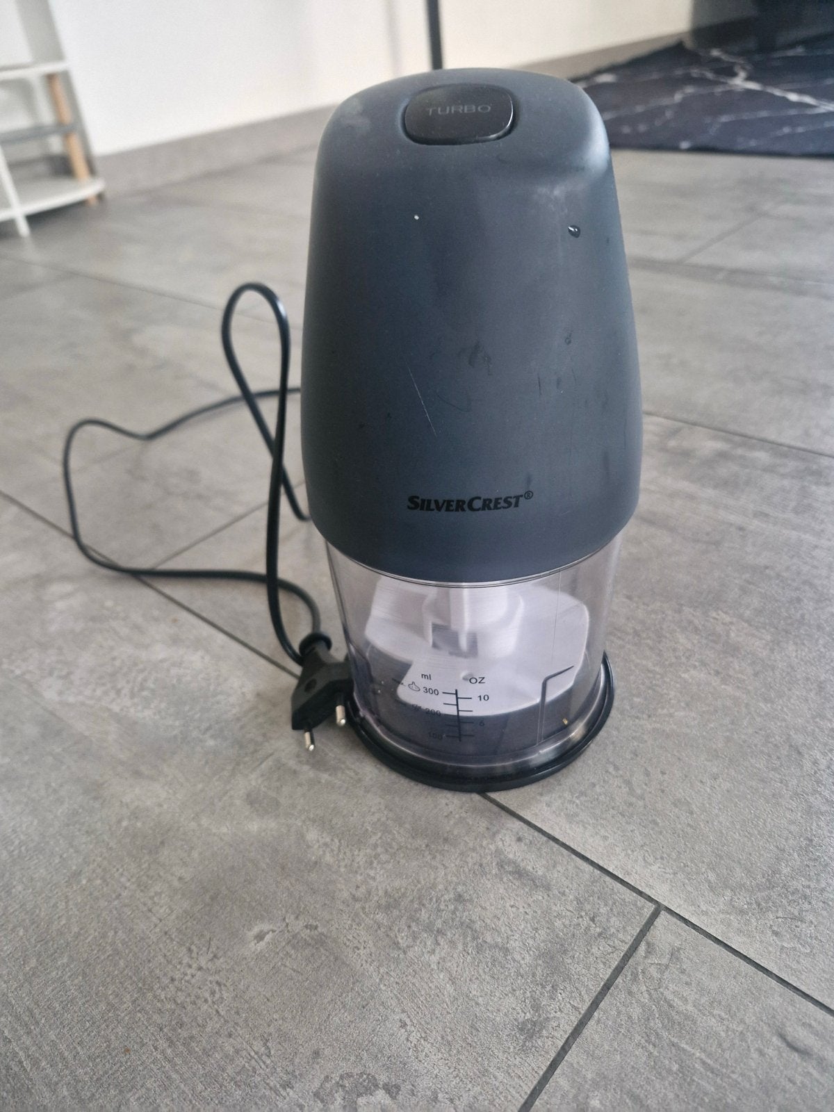 SilverCrest hakmolen - Compact en krachtig, Minder dan 1 liter, Ophalen, Gebruikt, 1 snelheid