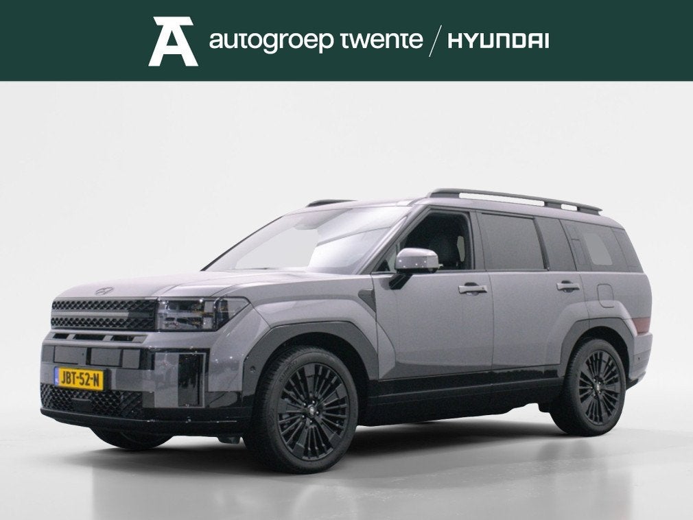 Hyundai Santa Fe 1.6 T-GDI PHEV | Private lease 1249.- | Bla, Auto's, Hyundai, Automaat, Santa Fe, Gebruikt, Zwart