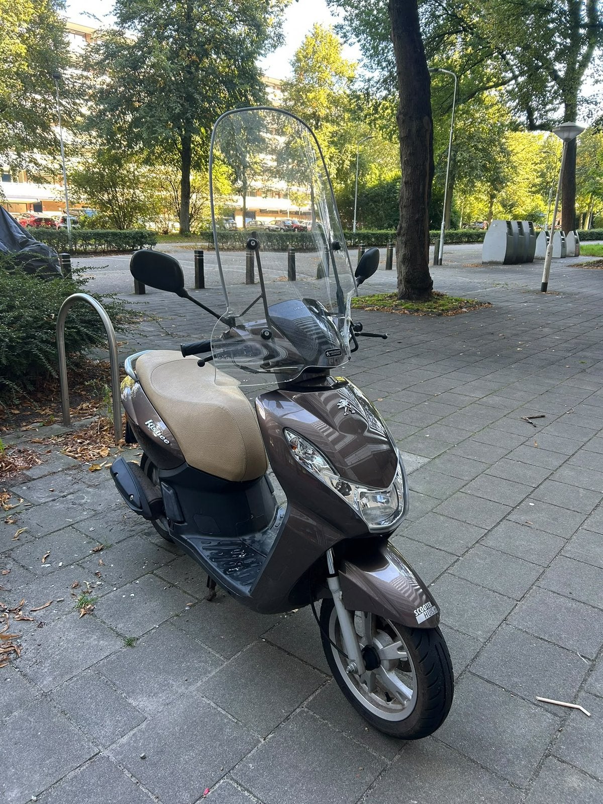 Peugeot Kisbee snorfiets 2017, Ophalen, Gebruikt, Overige modellen, Benzine