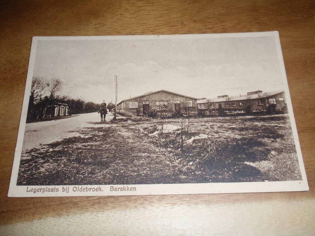 Legerplaats bij Oldebroek Barakken Militair, Verzamelen, Verzenden, Voor 1920, Ongelopen, Gelderland