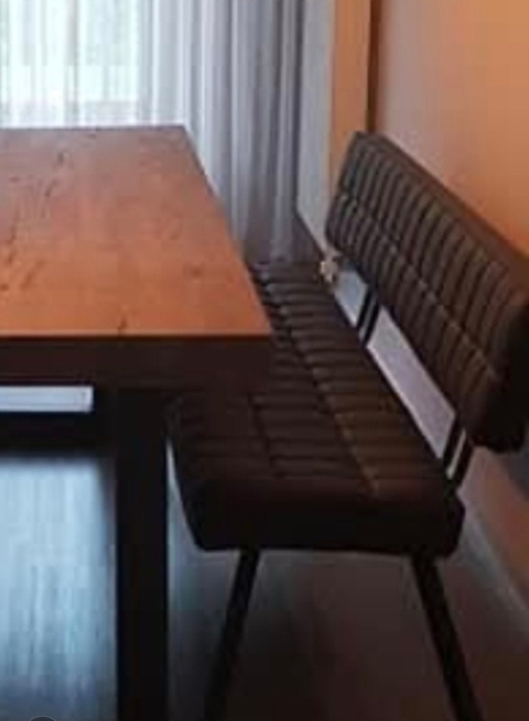 Bank voor bij eettafel, Ophalen, Gebruikt