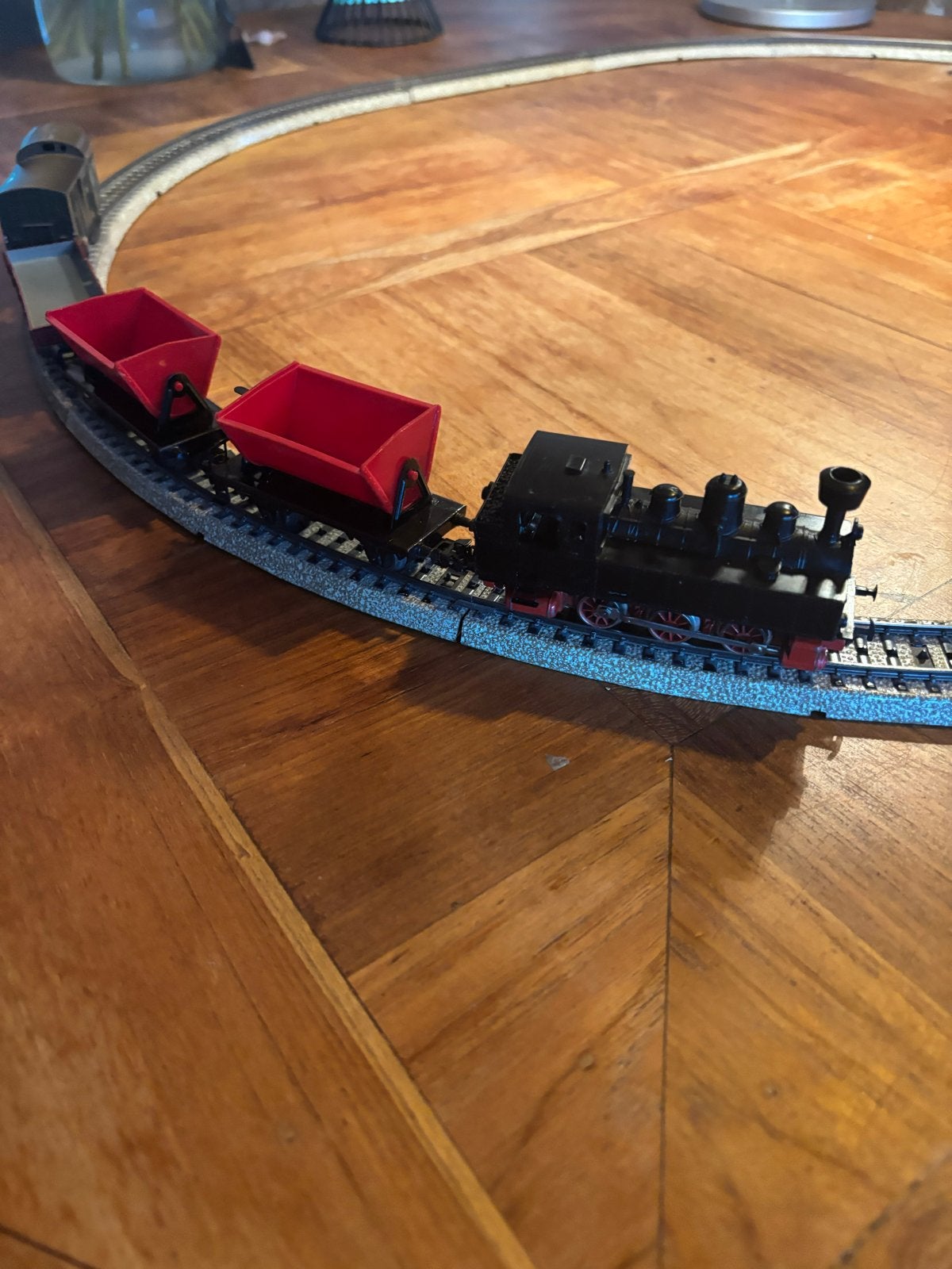 Märklin Startset met Stoomlocomotief en 4 Wagons, Hobby en Vrije tijd, Wisselstroom, Ophalen of Verzenden, Analoog, Märklin
