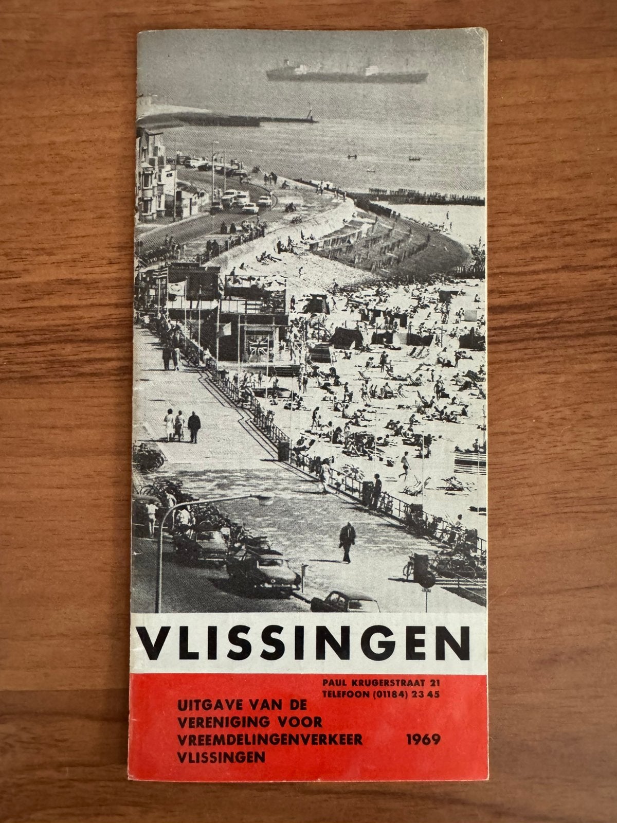 Vlissingen folder VVV 1969, Ophalen of Verzenden, Zo goed als nieuw, Folder