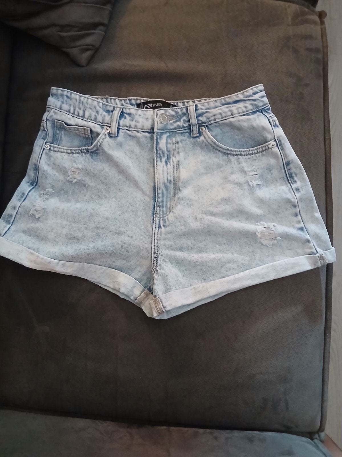 korte broek, Ophalen, Blauw, Overige jeansmaten, Nieuw