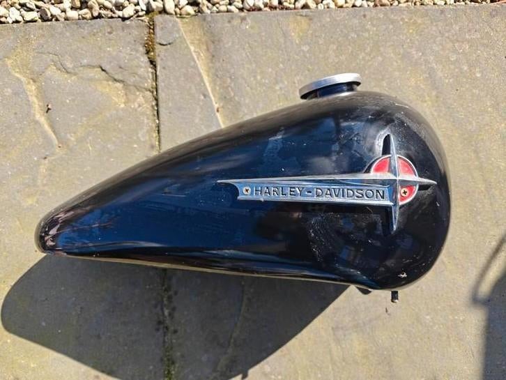 Harley Davidson Tank - Deukvrij met dop en embleem, Ophalen