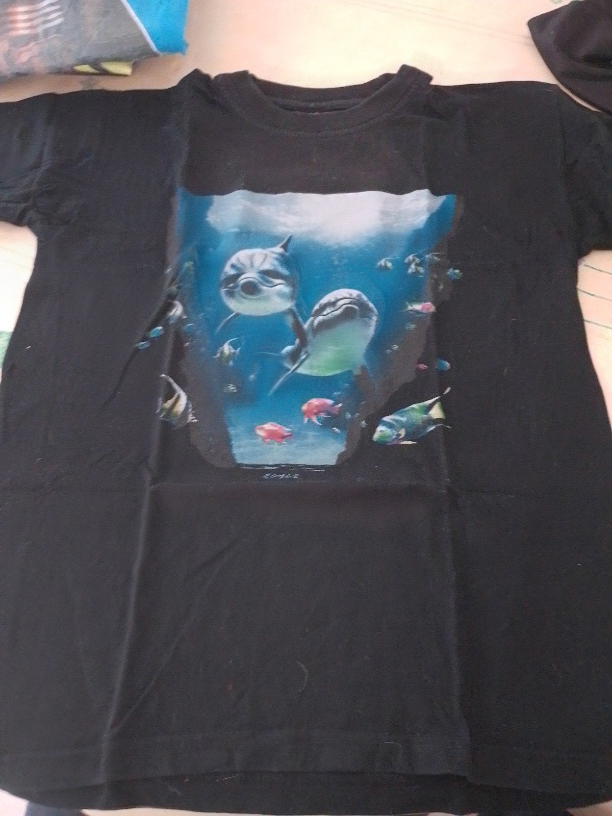 dolfijnen t-shirt maat: m jongens, Ophalen of Verzenden, Zo goed als nieuw