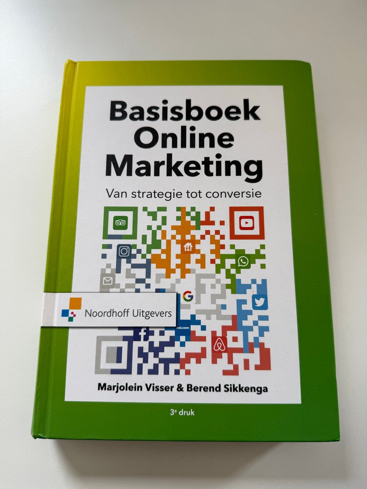Basisboek Online Marketing: Strategie tot Conversie, 3e druk, Ophalen of Verzenden, Gamma, Zo goed als nieuw, HBO