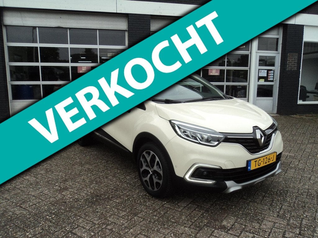 Renault Captur 0.9 TCe Intens Camera Trekhaak, Voorwielaandrijving, 898 cc, Stof, Gebruikt
