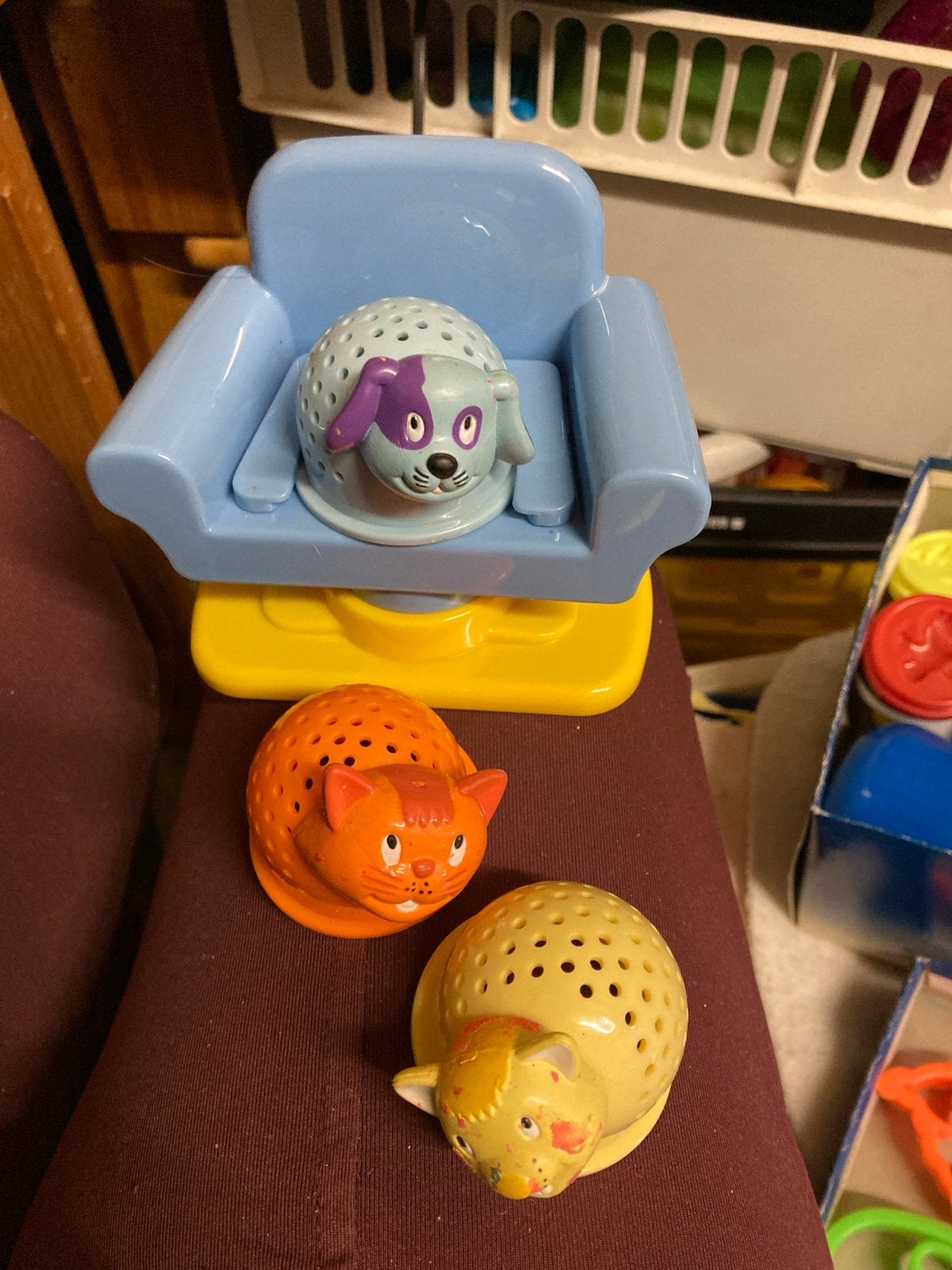 Play-Doh set met dieren en accessoires, Ophalen of Verzenden, Gebruikt, Knutselen
