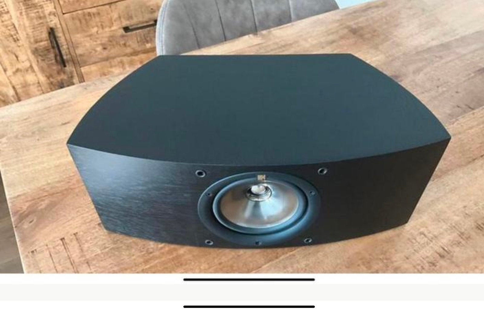 Kef IQ2c centerspeaker, Ophalen of Verzenden, 60 tot 120 watt, Center speaker, Overige merken