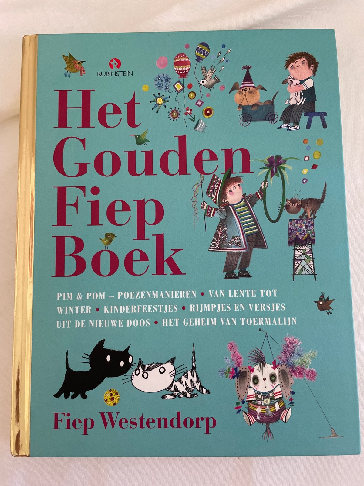 Het Gouden Fiep Boek - Fiep Westendorp, Boeken, Fictie algemeen, Jongen of Meisje, Zo goed als nieuw, 4 jaar