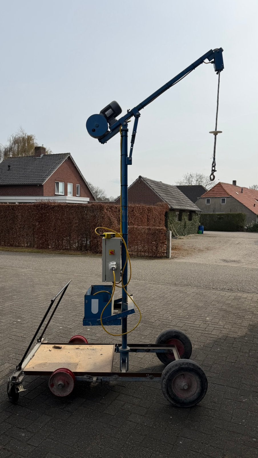 Gebruikte Takel op Verrijdbaar Onderstel - Elektrisch, Ophalen, Gebruikt, Elektrisch