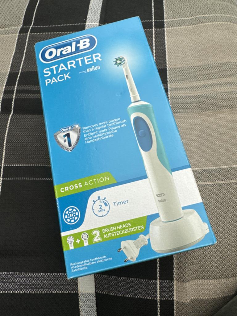 Oral B starter pack, Ophalen of Verzenden, Nieuw, Opzetborstel