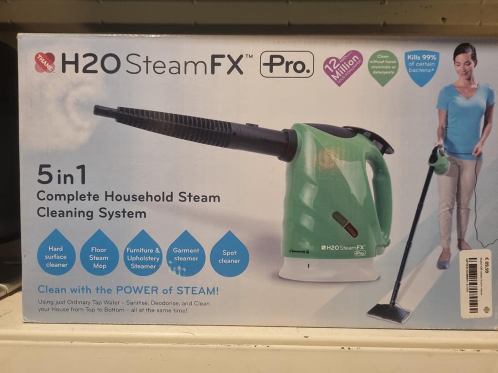 H2O SteamFX Pro 5-in-1 Stoomreiniger - Nieuw in doos, Ophalen, Nieuw