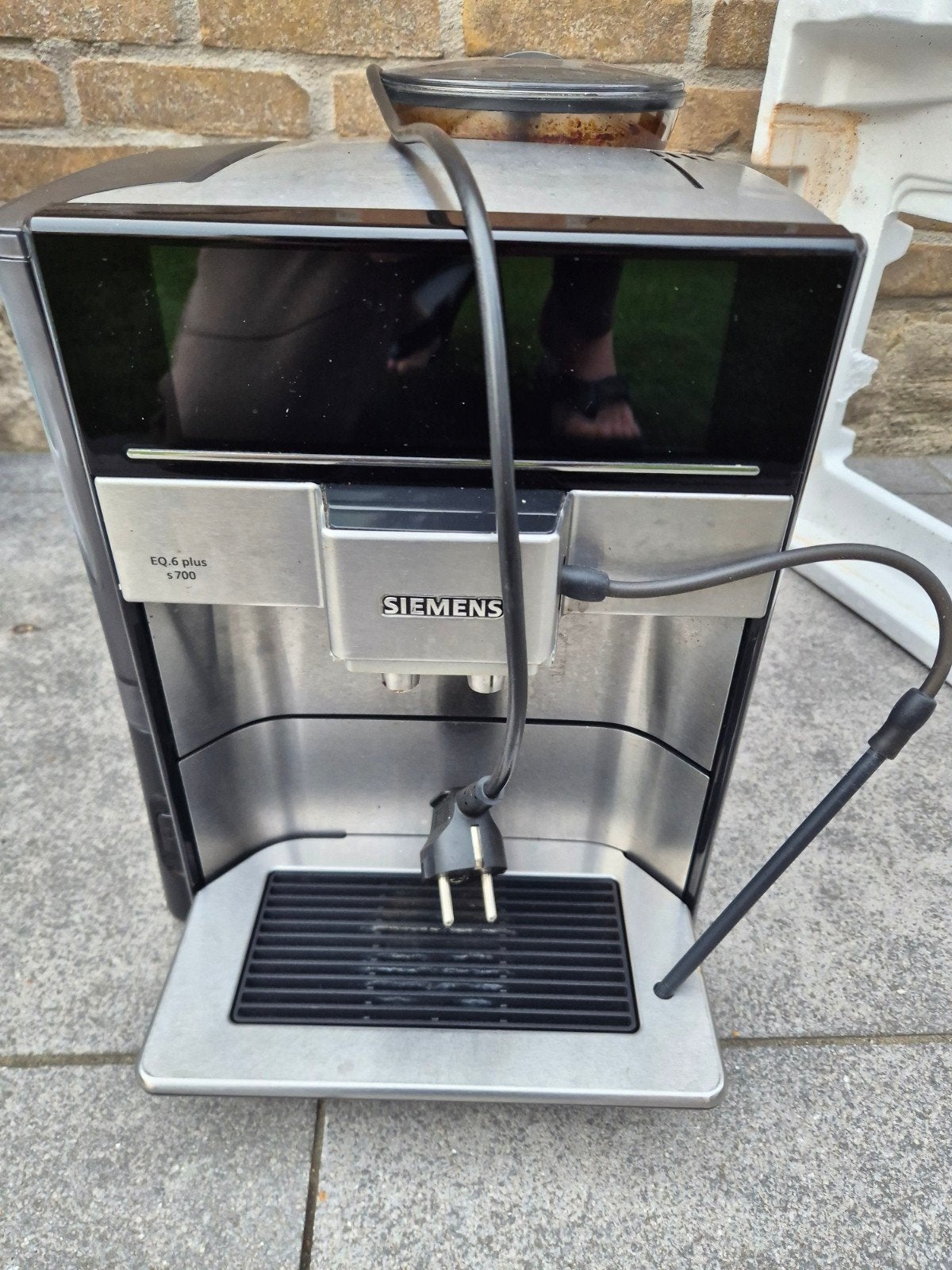 Siemens EQ.6 plus s700 koffiemachine(lees beschrijving), Ophalen, Gebruikt, Koffiemachine, Koffiebonen