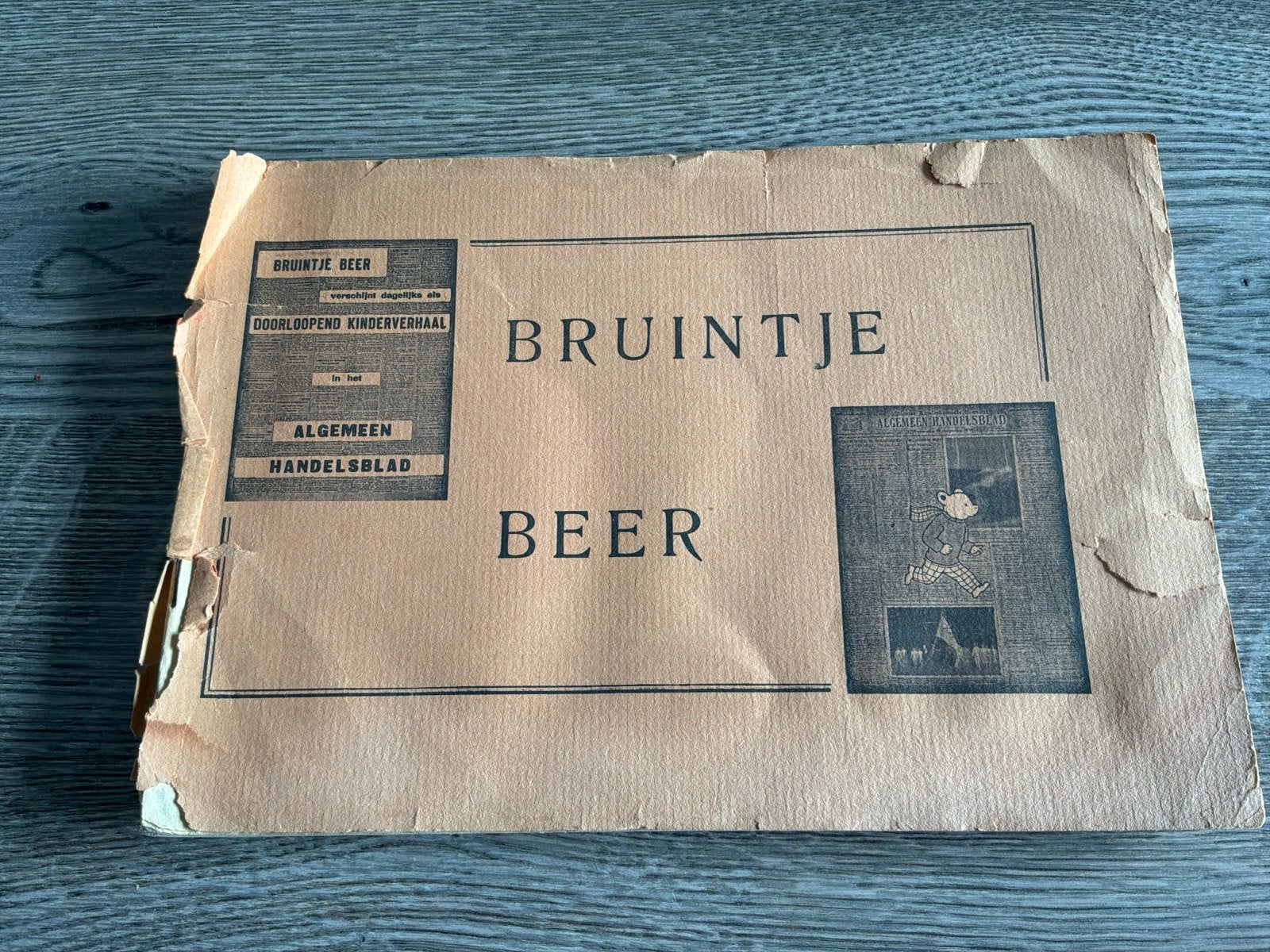 Bruintje Beer - Doorlopend Kinderverhaal (Algemeen Handelsbl, Boeken, Ophalen of Verzenden, Gelezen, Sprookjes