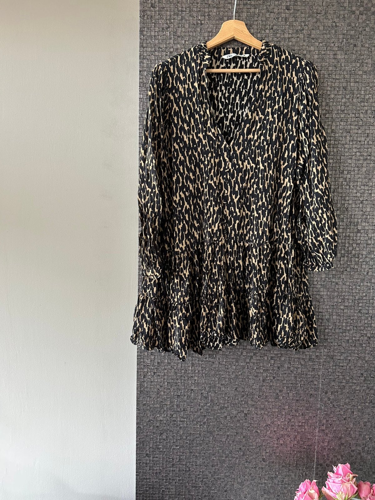 Zara tuniek maat XL, Ophalen of Verzenden, Zo goed als nieuw, Maat 46/48 (XL) of groter, Meerkleurig