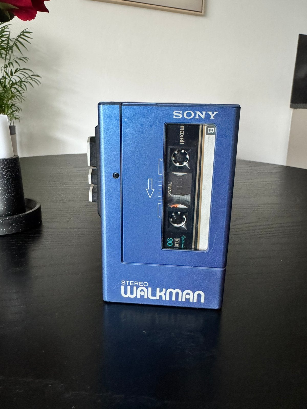 Vintage Sony Walkman WM-4 blauw – volledig werkend!, Ophalen of Verzenden, Walkman
