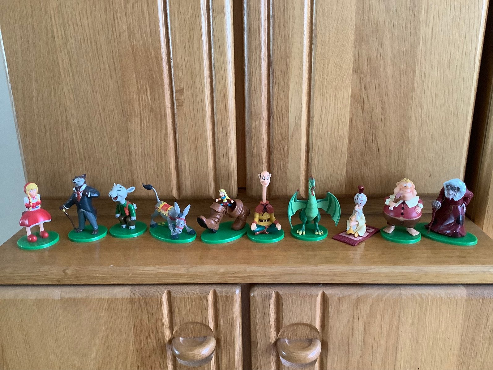 10 Efteling figuurtjes, Ophalen of Verzenden, Zo goed als nieuw, Beeldje of Poppetje