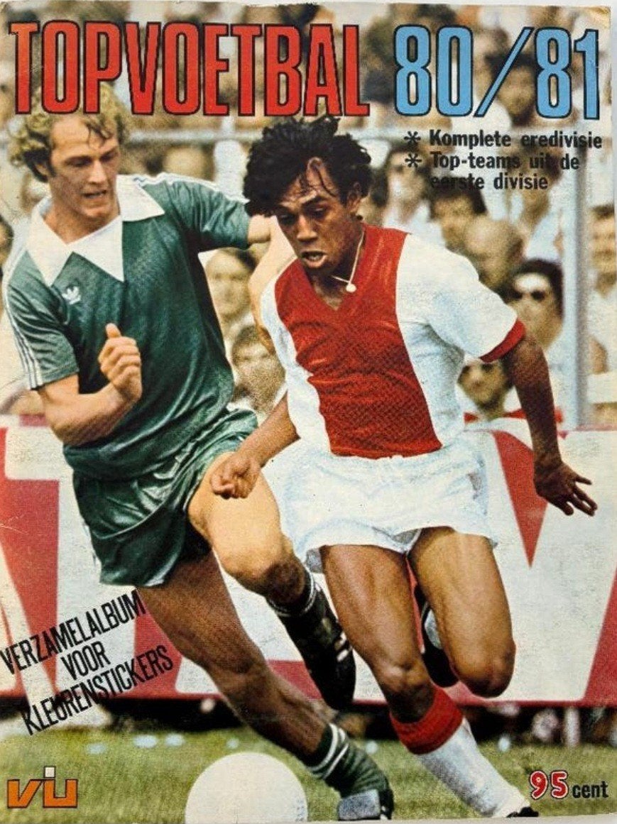 Voetbal plaatjes Topvoetbal 80/81, Ophalen of Verzenden, Gebruikt, Poster, Plaatje of Sticker