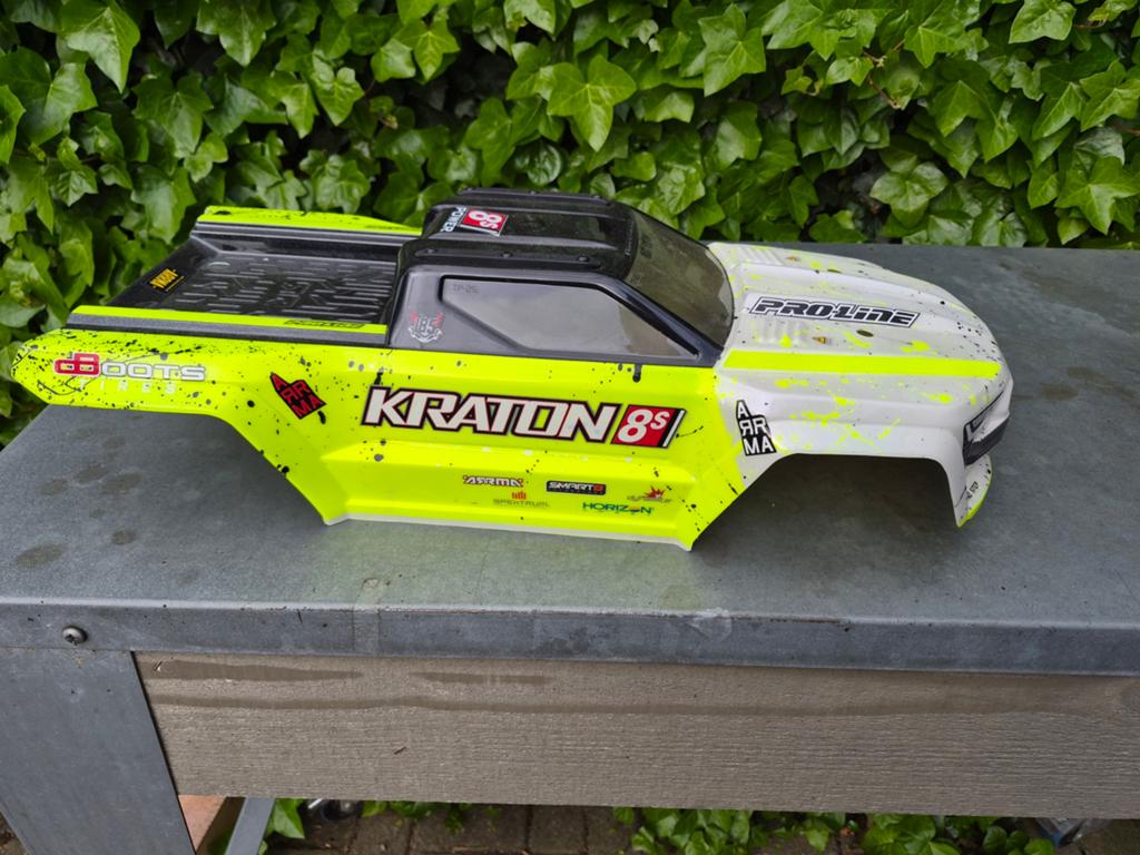 Arrma kraton 8s 1/5 body nieuw, Hobby en Vrije tijd, Ophalen of Verzenden, Zo goed als nieuw