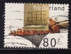1649 - Nederland nvph 1916 gestempeld , Sail 2000 Amsterdam, Postzegels en Munten, Postzegels | Nederland, Verzenden, Na 1940