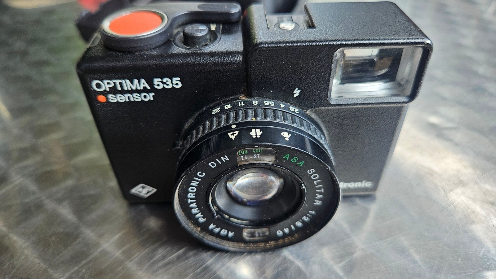 AGFA OPTIMA 535 SENSOR COMPACTCAMERA, Ophalen of Verzenden, Gebruikt, Compact, Overige Merken
