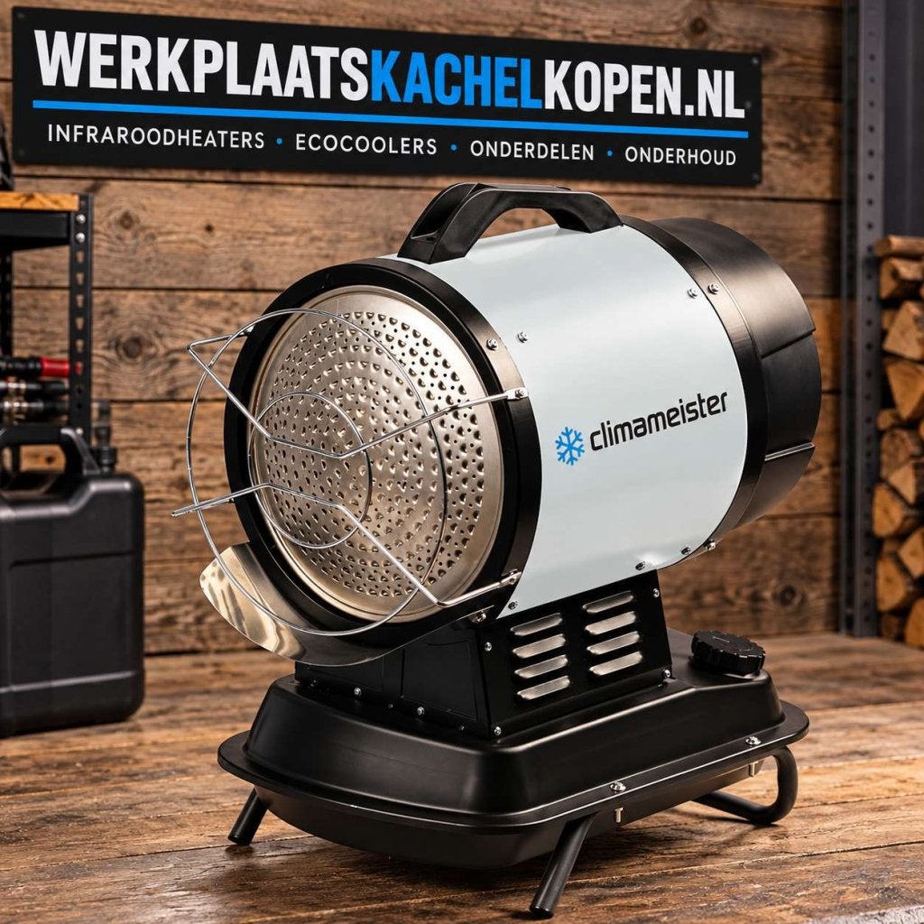 NIEUW Werkplaatskachel Diesel Heater Kachel Verwarming, Gebruikt, Climameister, Keerweer 34-37, Vrijstaand