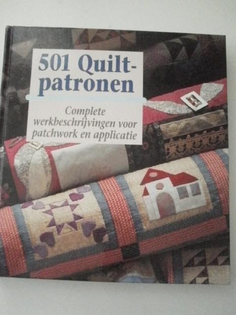 501 Quiltpatronen, quilt boek, quilten, patchwork, Gelezen, Ophalen of Verzenden, Diverse schrijvers, Overige onderwerpen