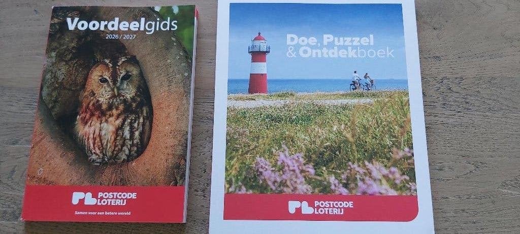 Postcode Loterij Voordeelgids 2026/2027 of bonnen per stuk, Drie personen of meer, Kortingsbon