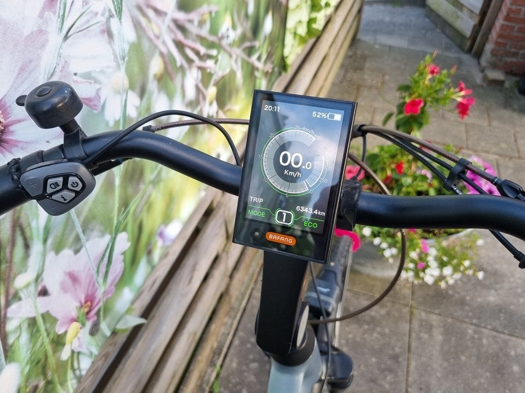 amslod brigton N7 59 cm middenmotor 600 wh, Zo goed als nieuw, 57 tot 61 cm, Meer dan 20 versnellingen, Ophalen