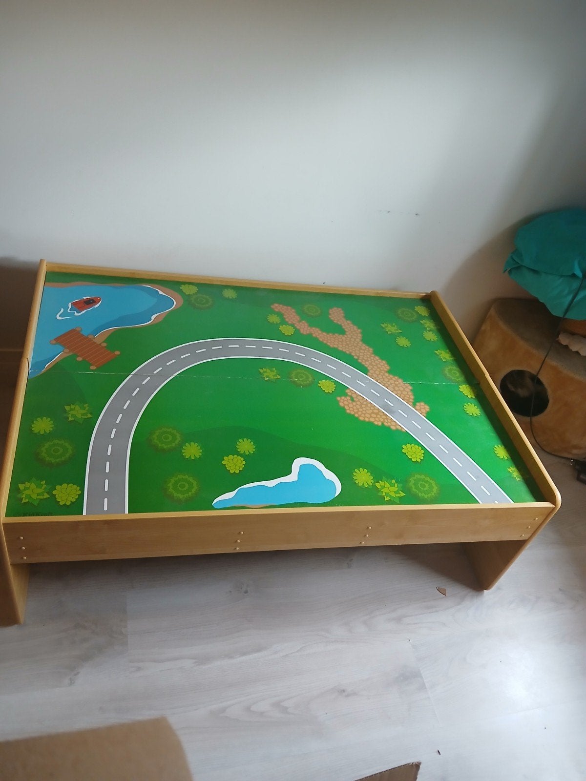 KidKraft Speeltafel met Spoorbaan en Accessoires, Ophalen of Verzenden, Gebruikt, Jongen of Meisje