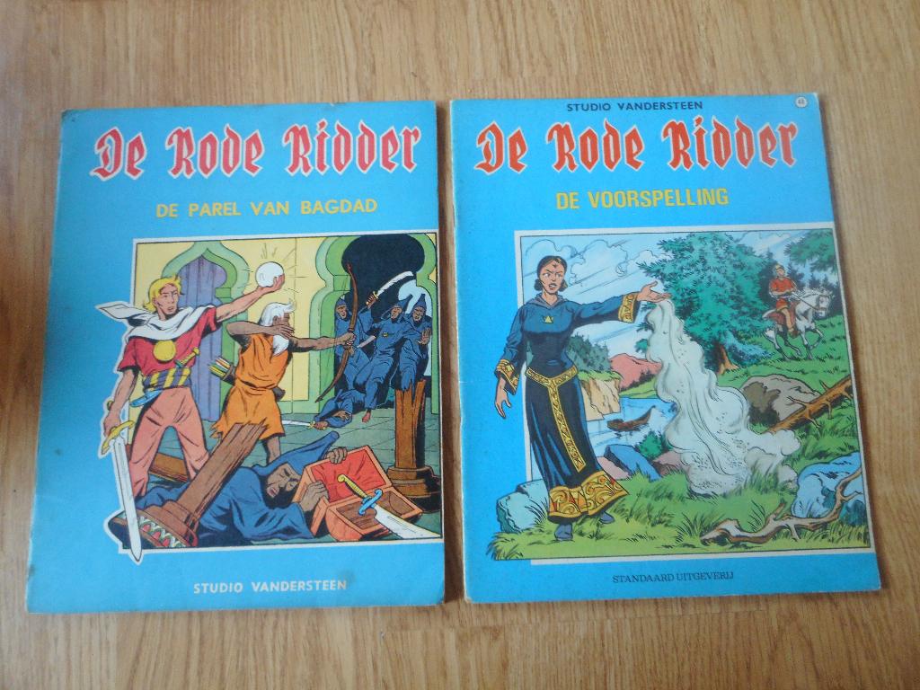 De Rode Ridder 2x strips, Boeken, Strips | Comics, Gelezen, Verzenden, Willy Vandersteen, Europa