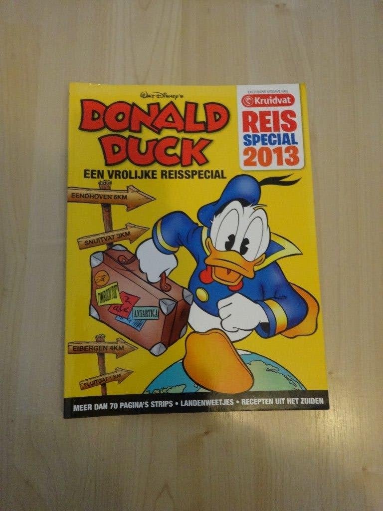 Donald Duck een vrolijke reisspecial 2013, Eén stripboek, Ophalen of Verzenden, Zo goed als nieuw