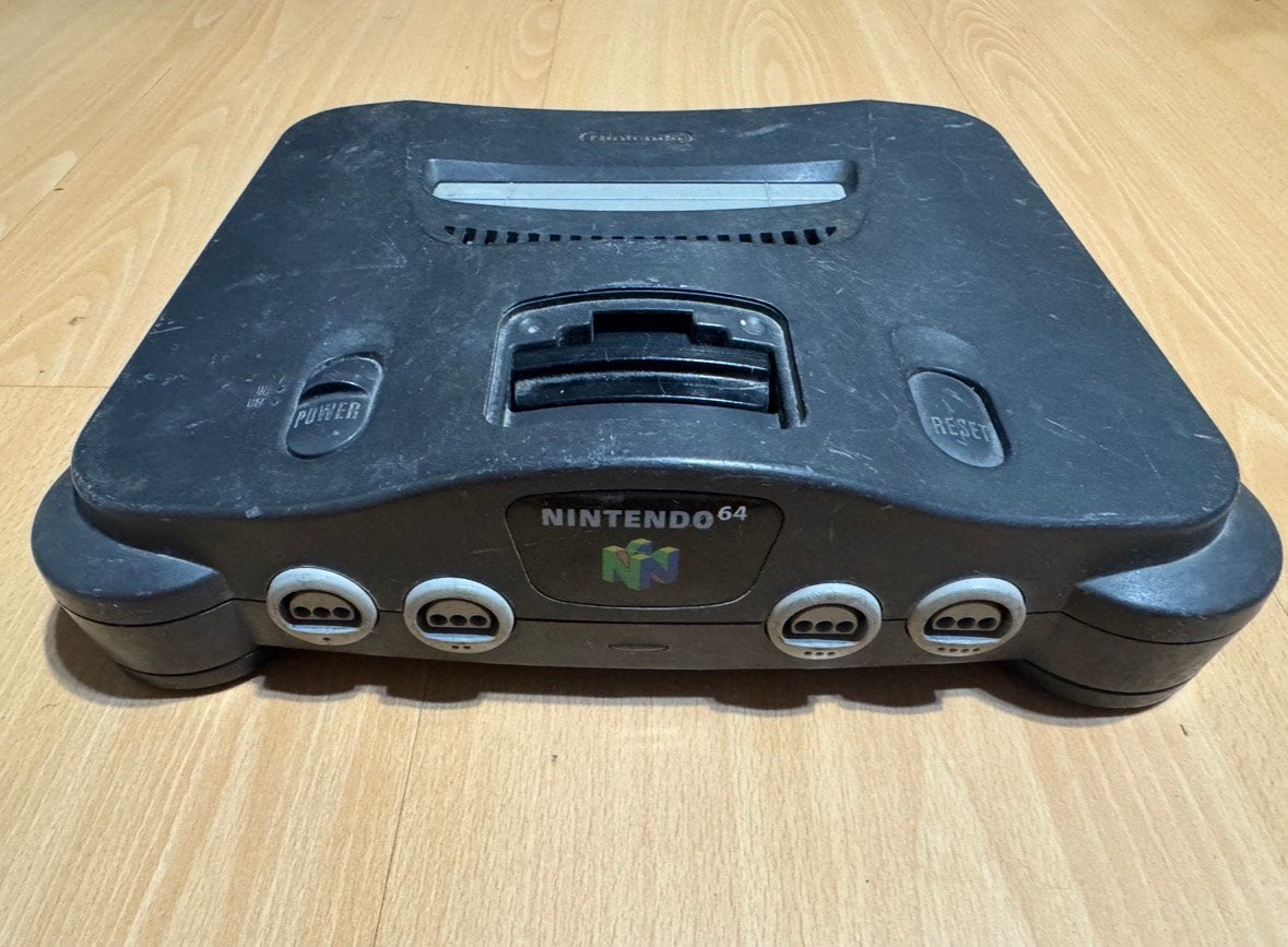 Nintendo 64 N64 console PAL met Jumper Pak (ongetest), Ophalen of Verzenden, Gebruikt, Zonder controller