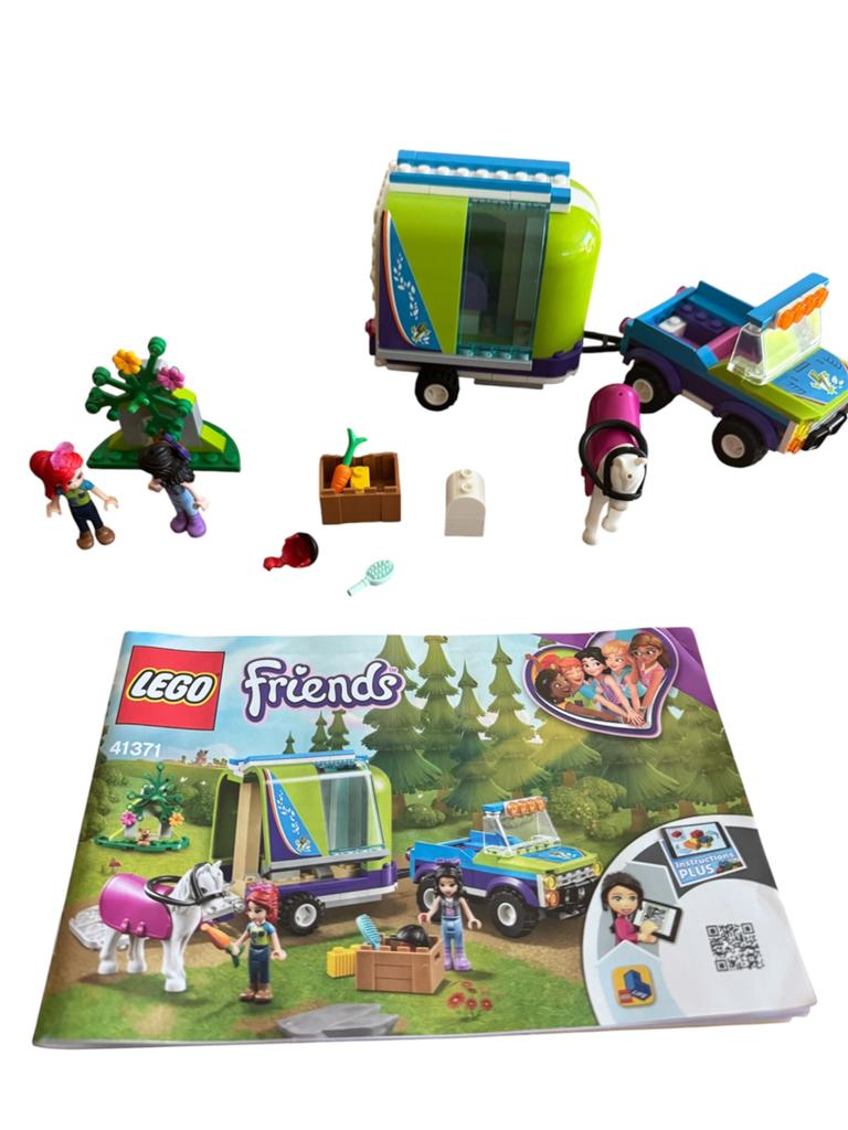 Lego friends 41371 Mia’s paardentrailer, Ophalen of Verzenden, Zo goed als nieuw