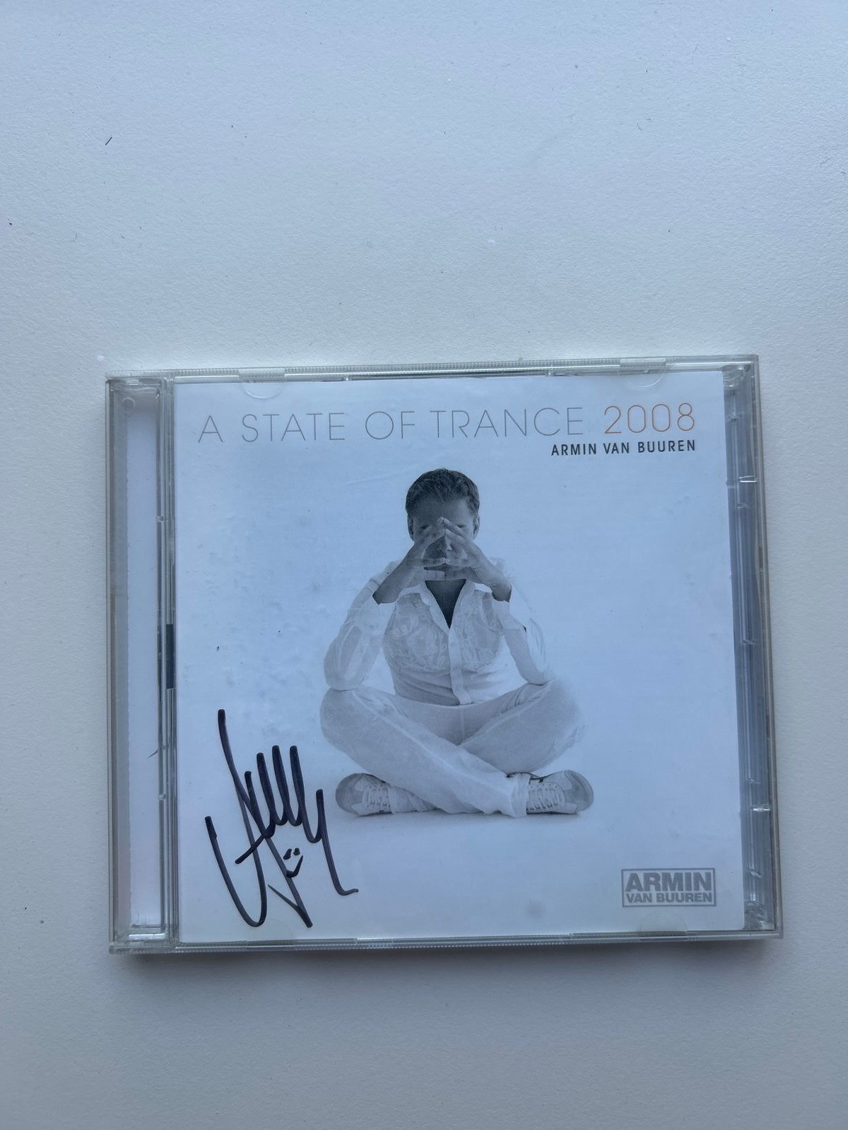 Armin van Buuren - A State of Trance 2008 (Gesigneerd), Trance, Ophalen of Verzenden, Zo goed als nieuw, Gesigneerd